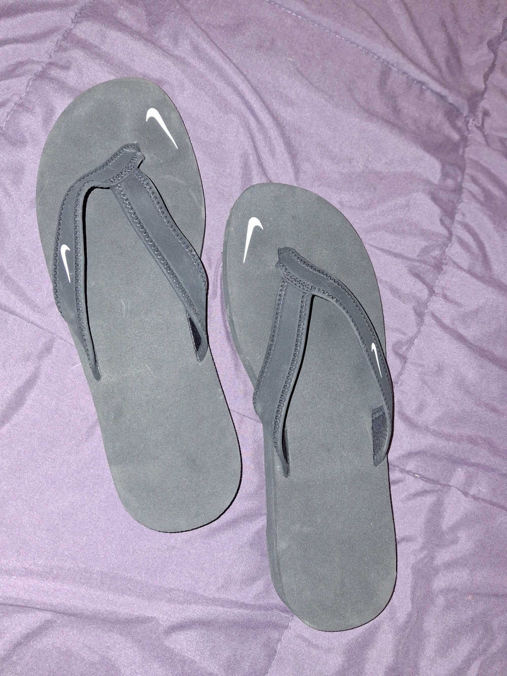 Nike Women’s Black Foam Flip-Flops